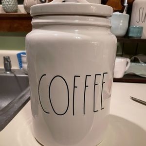Rae Dunn coffee canister